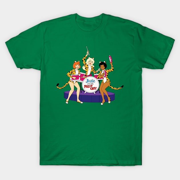 Girl Band T-Shirt by Plan8